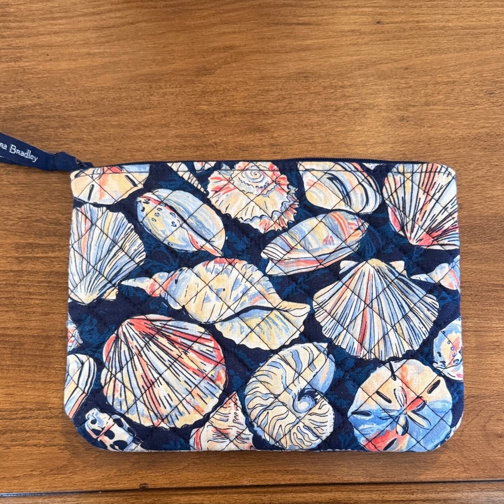 Vera Bradley Nautical Seashell Pouch